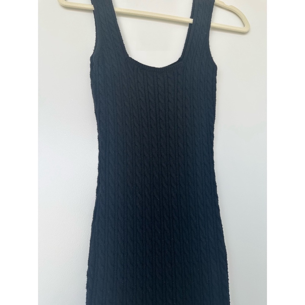 Zara Knit Mini Sleeveless Dress Xsmall